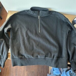 Black Banana Republic Half-Zip Pullover